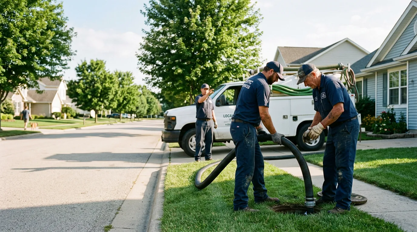 Septic Tank Cleaning in Lewisburg, OH